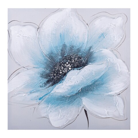 Tablou decorativ, Blooming, Creaciones Meng, 40x40 cm, canvas/lemn de brad