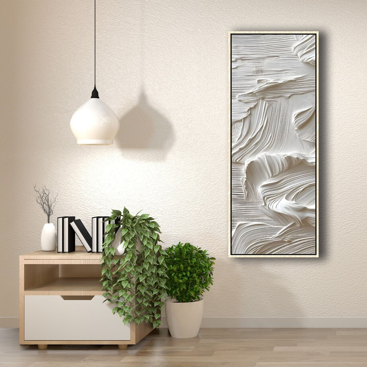 Tablou decorativ, 40100Lcahs-004, Cadru: PVC (Grosime: 5 cm), Multicolor — imaginea 2
