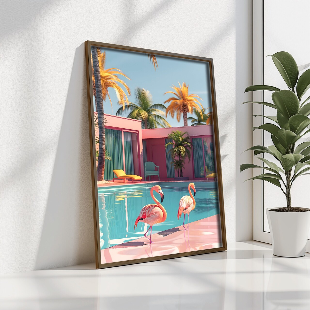 Tablou decorativ, GE093-L, Lemn, Multicolor - view 3