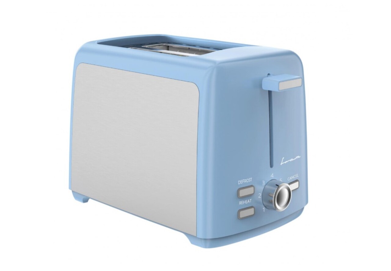 Prajitor de paine Fram, 800W, albastru/argintiu - 1 | YEO