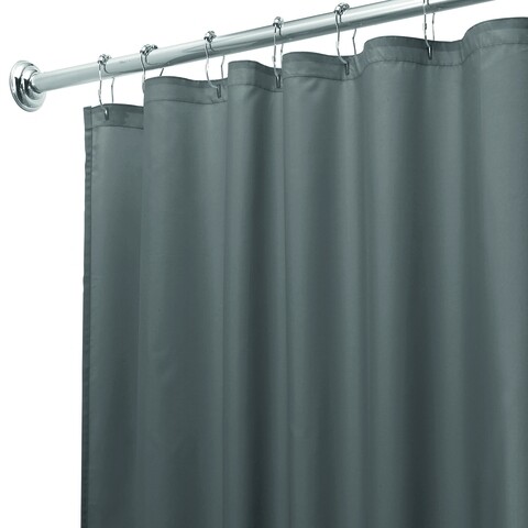 Perdea de dus poly, idesign, 183x183 cm, poliester, carbune