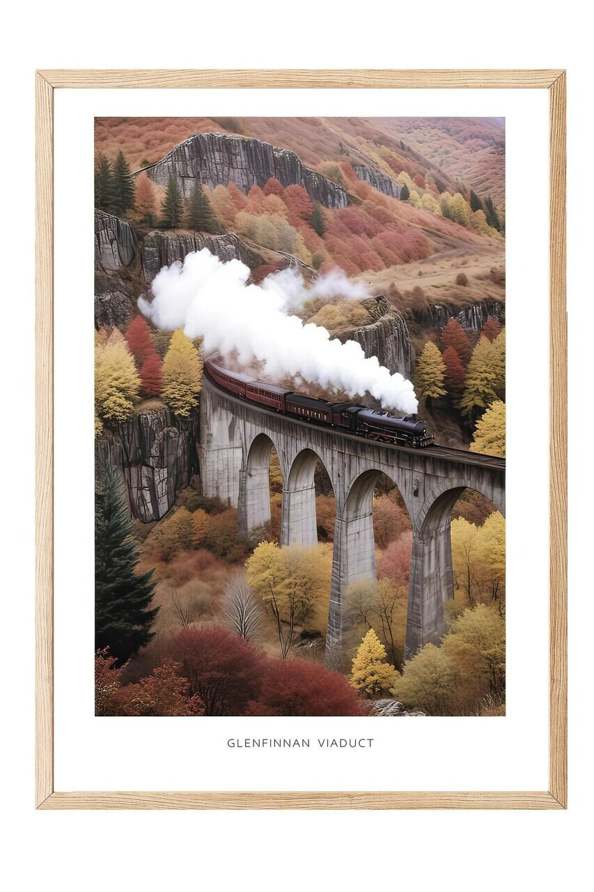 Tablou decorativ, 108294, Lemn masiv, Sticla PVC, Multicolor - view 2