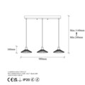 Lustra, Fulgor, 942FLG1465, Metal, Auriu