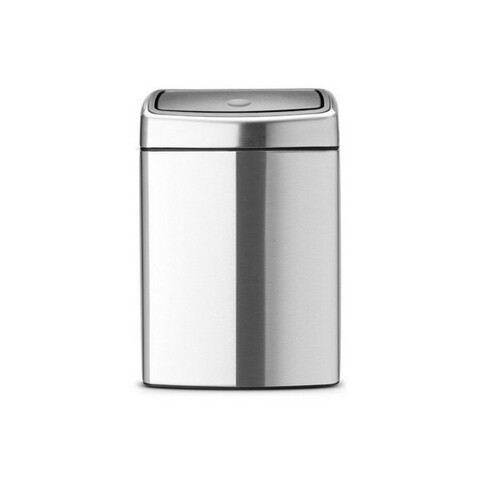 Cos de gunoi, Brabantia, Touch, 477225, 10 L, inox, gri