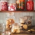 Borcan cu inchidere ermetica, Kilner, Oliver, 0.5 L, sticla, transparent