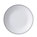 Serviciu de masa 18 piese, Chiaroscuro, Bormioli, opal, alb