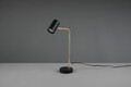 Lampa de masa Marley, TRIO, 12x25x45 cm, 5W, 1x GU10, metal, bronz mat/negru