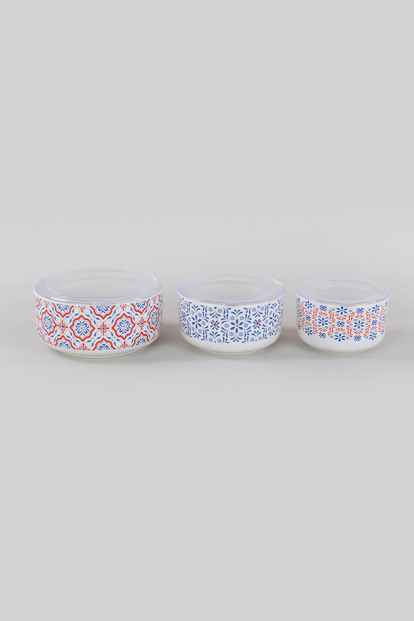 Set recipiente depozitare, Keramika, 275KRM1223, Ceramica, Multicolor