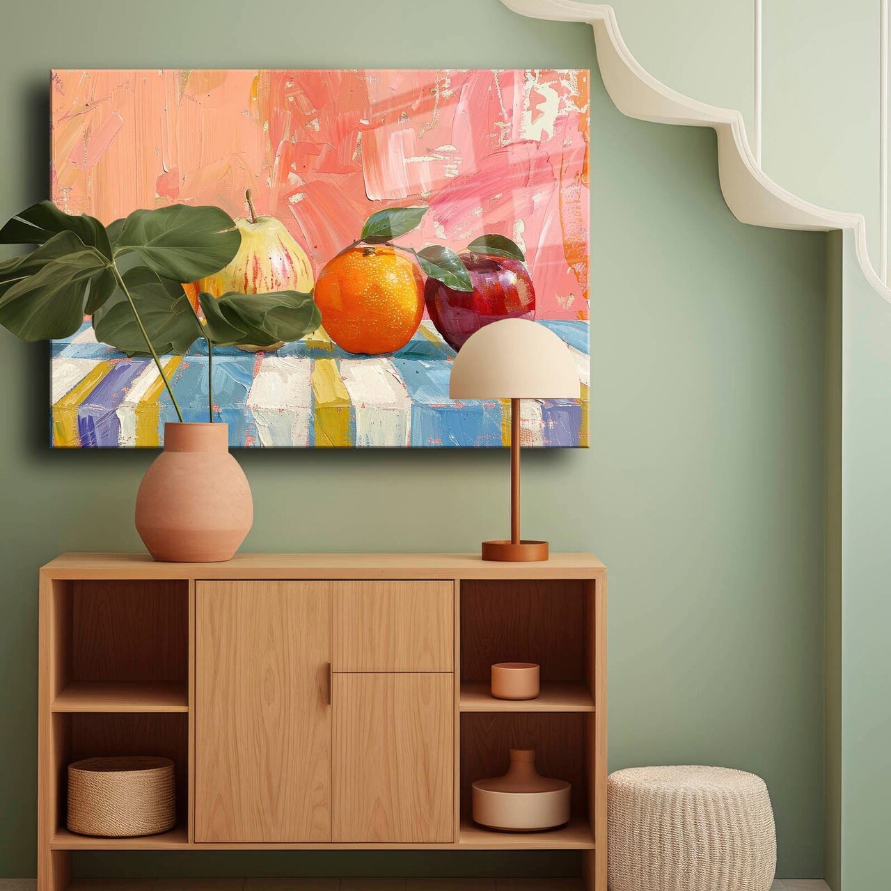 Tablou decorativ, Camtbl-053, 70 x 100 cm, Multicolor - view 2