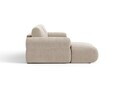 Coltar dreapta 4 locuri, Ophelia, Micadoni Home, 236x164x84 cm, tesatura structurata, bej