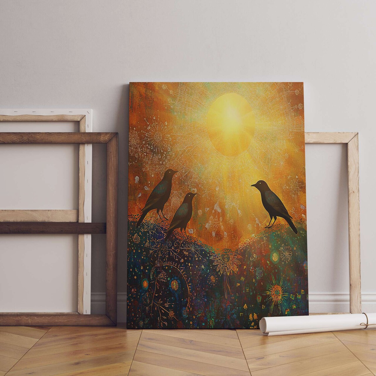 Tablou decorativ, Hm_Cnvs26-21-50x70, Cadru: 100% lemn (Grosime: 2 x 3 cm), Multicolor - view 2