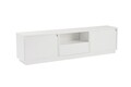 Comoda TV, Nordure, Vanguard, 160x42x29 cm, PAL, Alb natural