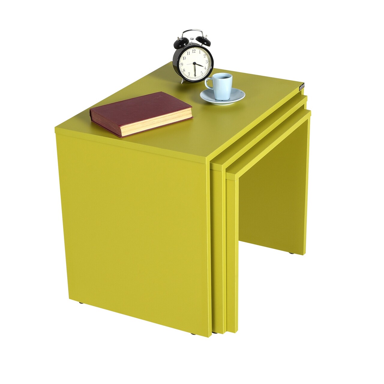 Masute, Hanah Home, Shp-103-Yy-1, 55x47x40 cm, Verde — imaginea 2