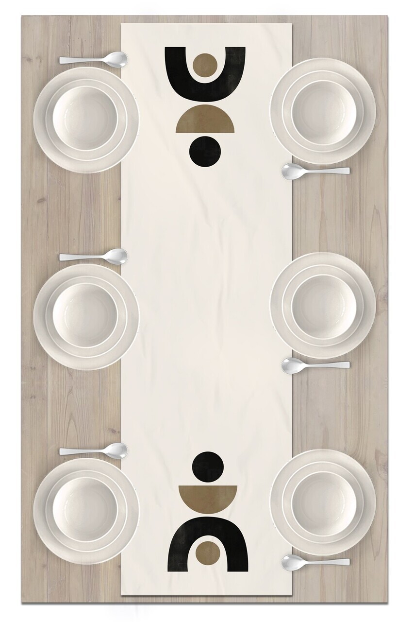 Traversa de masa, Artrunmin-59, 40x135 cm, Poliester, Multicolor — imaginea 2