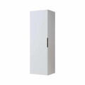 Dulap de baie, Hanah Home, Likya, 35x114x32 cm, PAL, Alb