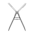Uscator de rufe, Brabantia, Hangon Matt, 20 m capacitate de uscare, otel, negru mat
