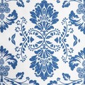 Lenjerie de pat King Size, Marissa, Homla, 3 piese, 200x220 cm, bumbac, alb/albastru