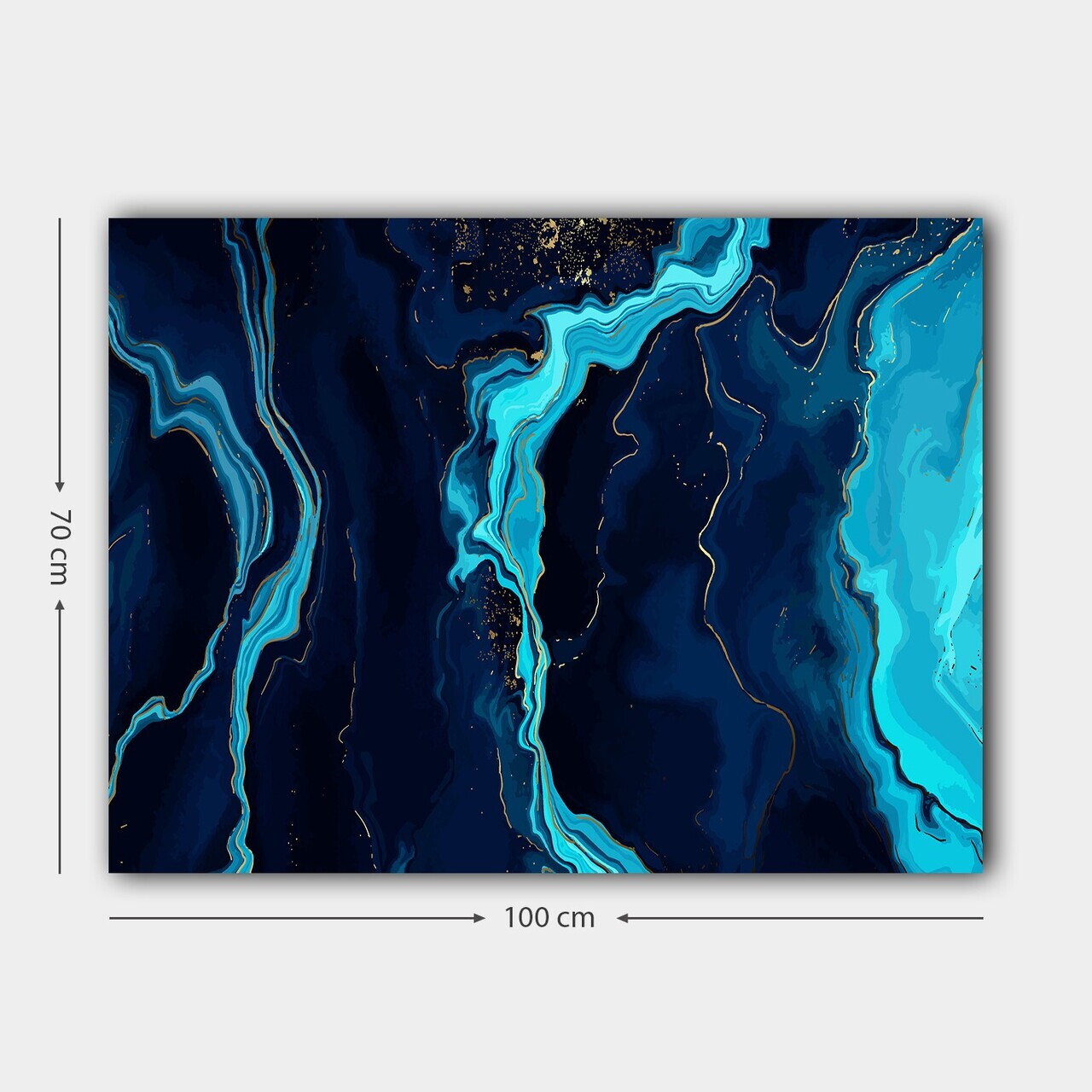 Tablou decorativ, 1559486903_70100, Canvas, Rama din lemn (grosime 3 cm), Multicolor — imaginea 3