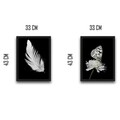 Set 2 tablouri decorative, Be Free Set, PAL, Hartie, Multicolor