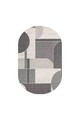 Covor, CLR-5085-MTF-108, 100x200 cm, Poliester, Antracit