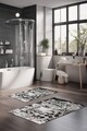 Set covorase de baie, Cartwright, CT-5286, Poliester, Multicolor