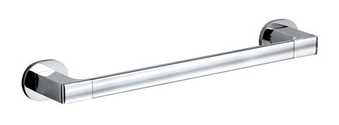 Suport prosoape de baie, wenko, uv-loc, maribor, 43.5 x 5 x 7.5 cm, metal, gri