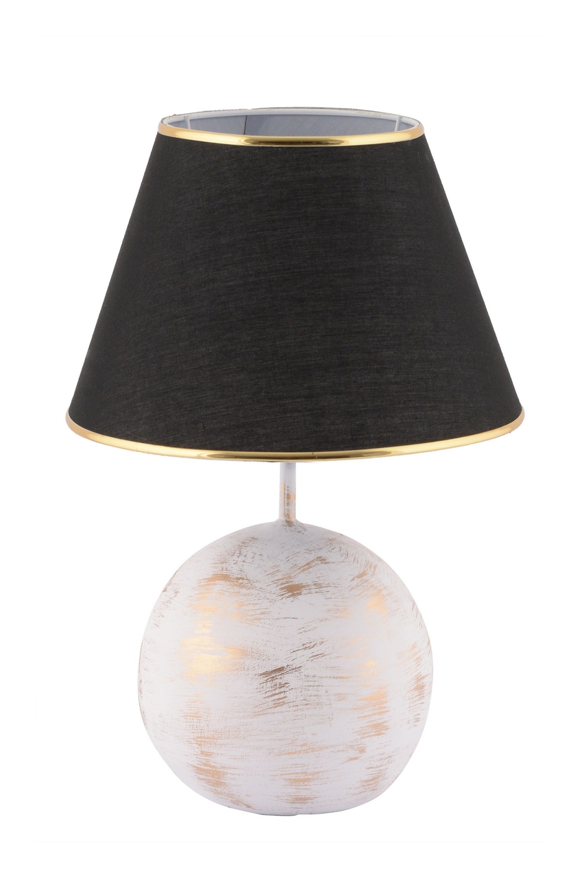 Lampa de masa, Opviq, 390FLH2252, Negru / Alb / Auriu - view 4