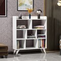 Corp biblioteca, Inarch, Florida, 90x105x30 cm, PAL, Alb