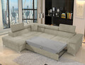 Coltar extensibil stanga 4 locuri ELTAP, LT-20MAN, Eridano, 275x202x88 cm, lemn/poliester, bej