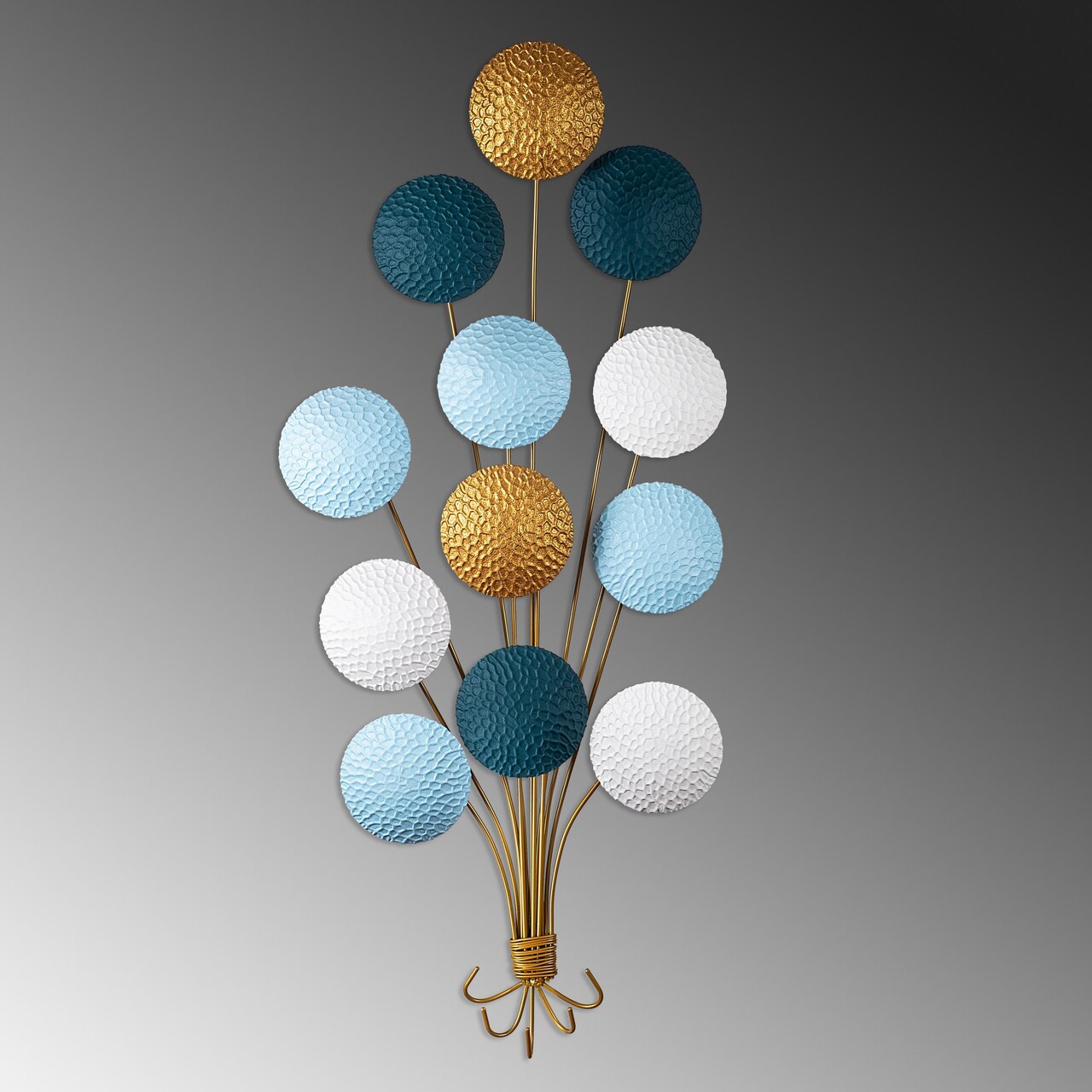 Decoratiune de perete, Speckle, Dimensiuni: 50 x 100 x 4 cm, Multicolor - view 5