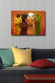 Tablou decorativ, Kanvas Tablo (50 x 70), Canvas, Lemn, Multicolor
