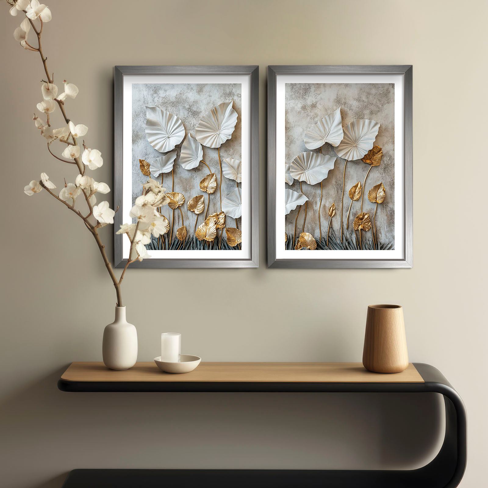 Tablou decorativ, 2Pantct-022, Cadru: 100% LEMN (Grosime: 1,9 cm), Multicolor