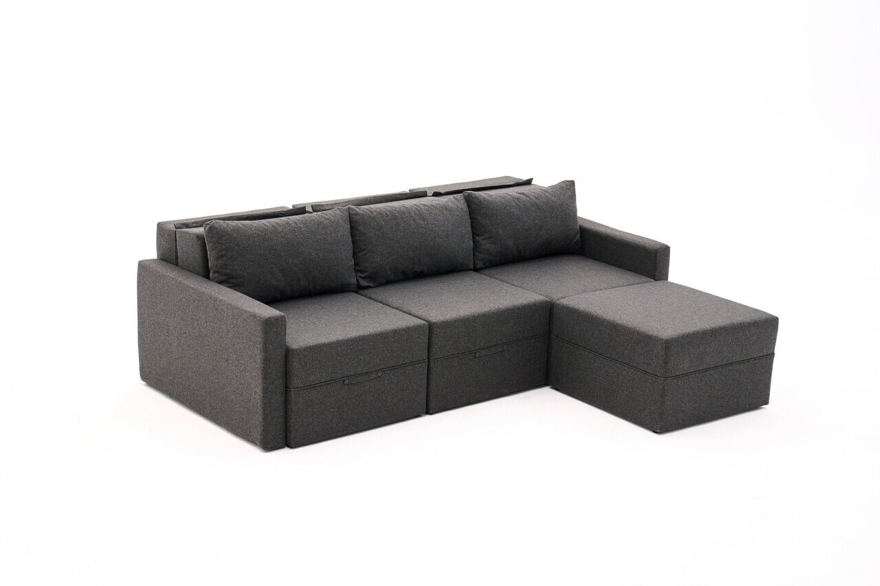 Coltar, Atelier del Sofa, 613LFS1185, Antracit — imaginea 4