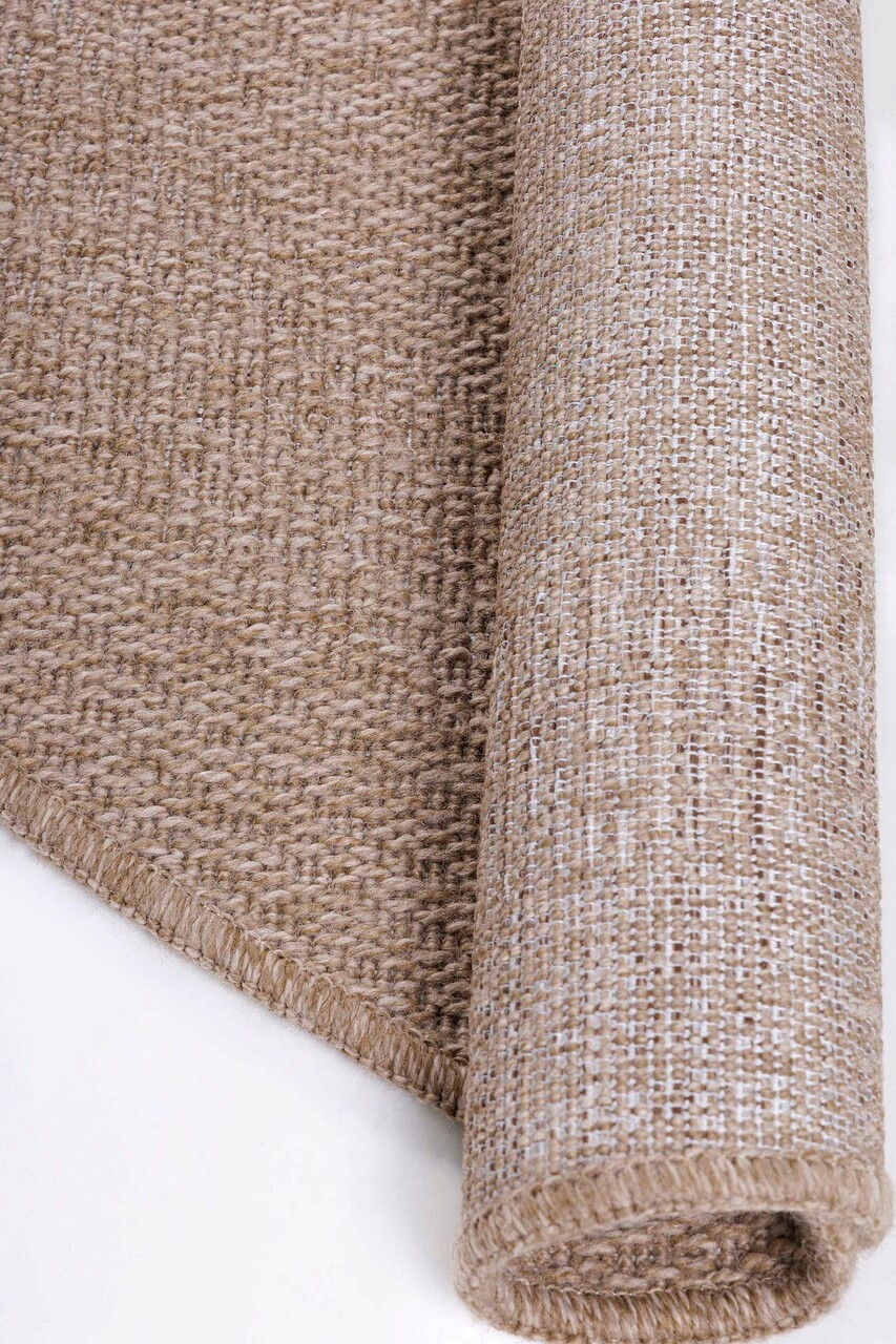 Covor, 08866A, 120x120 cm, Polipropilena, Crem - 2 | YEO