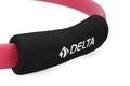 Cerc pentru pilates 267DLT1286, Delta, Ø35 cm, polietilena, roz