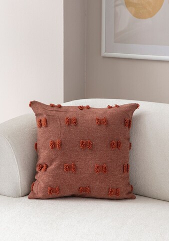 Husa de perna, Tuffet, 43x43 cm, Material: 100% POLIESTER, Caramiziu
