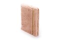 Caiet notite, Plush, Tri-Coastal Design, 20 x 13.5 cm, roz/maro