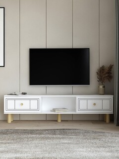 150x40.6x29.6 cm, Alb