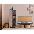 Set de mobilier pentru hol, Hanah Home, Vegas Sonomo, Sonomo / Albastru închis