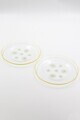 Set platouri servire desert, Hermia, 127RKL1612, Transparent