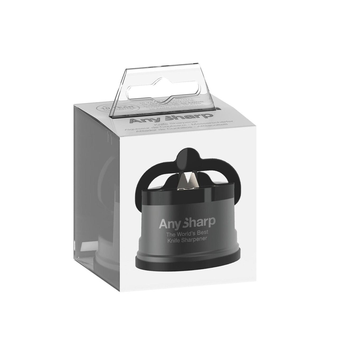 Ascutitor de cutite Pro Gun Metal, AnySharp - imagine 9