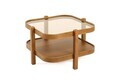 Masuta de cafea, Hanah Home, Alaska 90, 90x48x90 cm, LEMN MASIV DE FAG, Maro