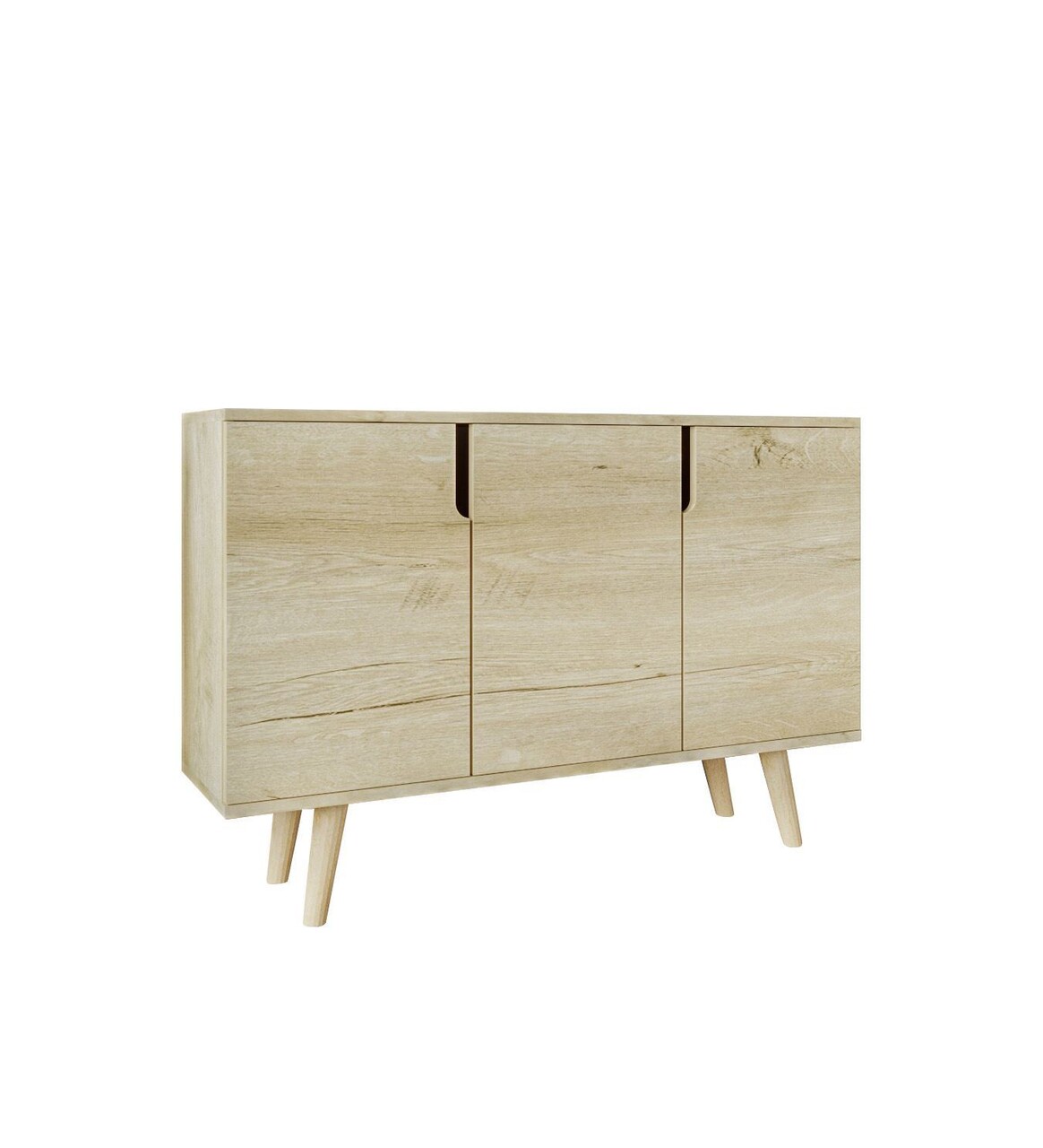 Consola, Hanah Home, Verona 120, 120x80x30 cm, PAL, Maro - imagine 5