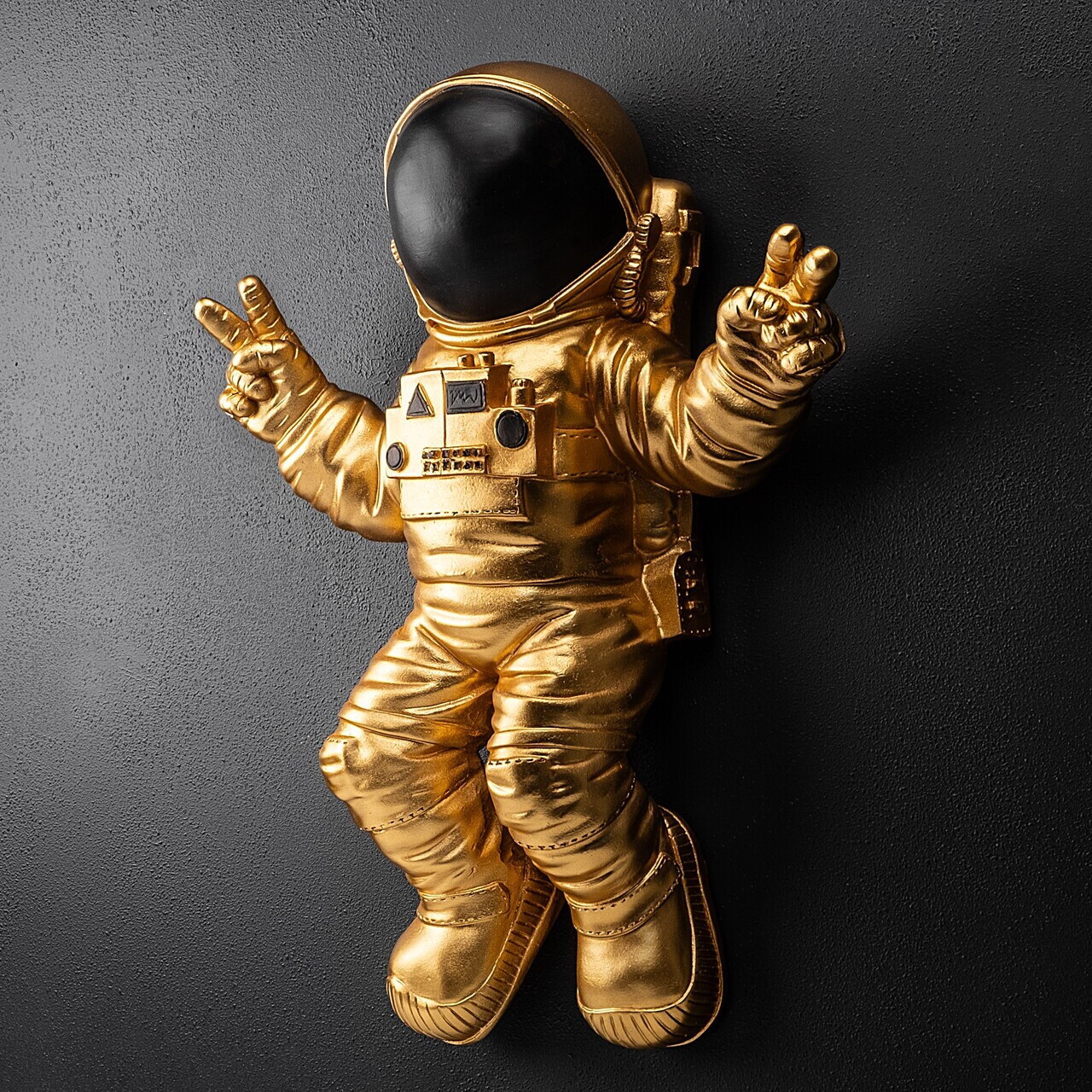 Decoratiune de perete, Cosmonaut 5, Poliester, Lățime: 35 cm Înălțime: 47 cm Adâncime: 10 cm, Multicolor — imaginea 7