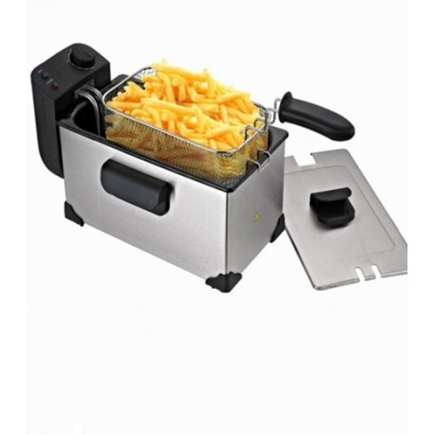 Friteuza Jocca, 2200W, 42.5x23.7x26.5 cm, gri