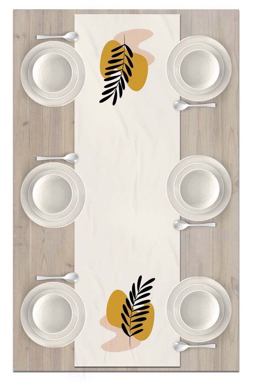 Traversa de masa, Artrunmin-01, 40x135 cm, Poliester, Multicolor — imaginea 2