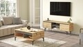 Mobilier living, Locelso, AR12, pal melaminat, stejar/antracit