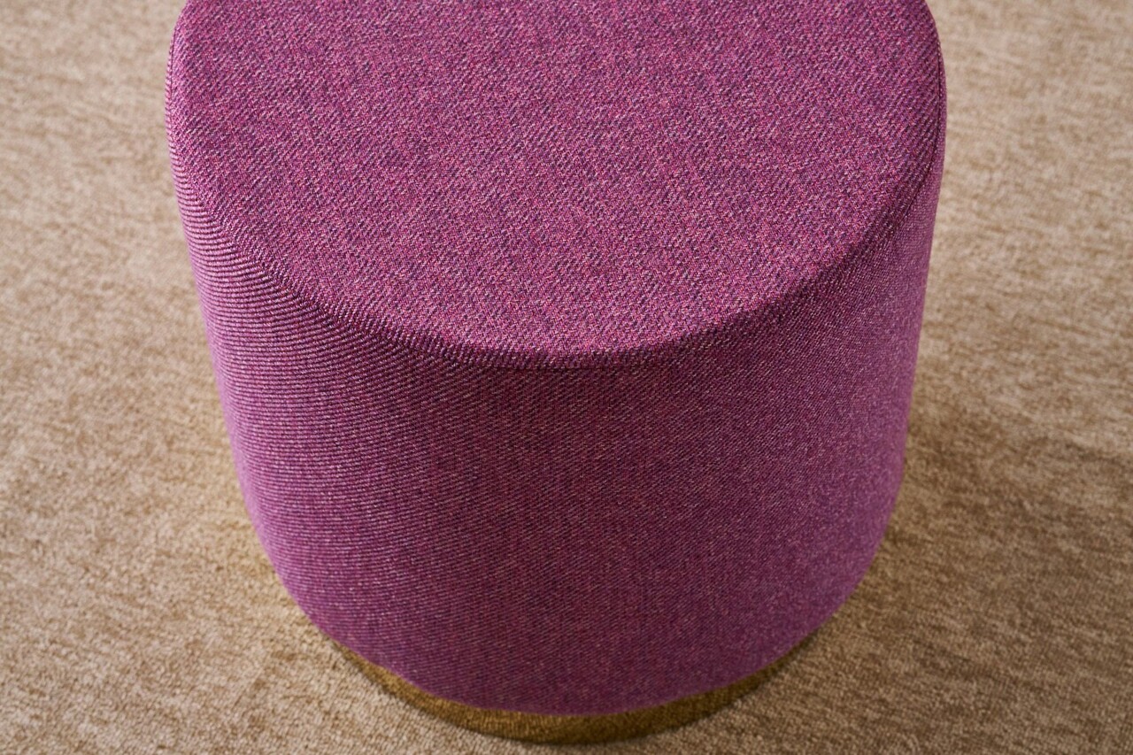 Taburet, Atelier del Sofa, 825BLC5149, Lemn, Lila - view 2