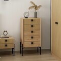 Dulap, Hanah Home, Maren, 58x110x45 cm, Delfinul din Umbră