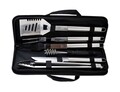 Set 8 piese pentru gratar, Zokura, inox